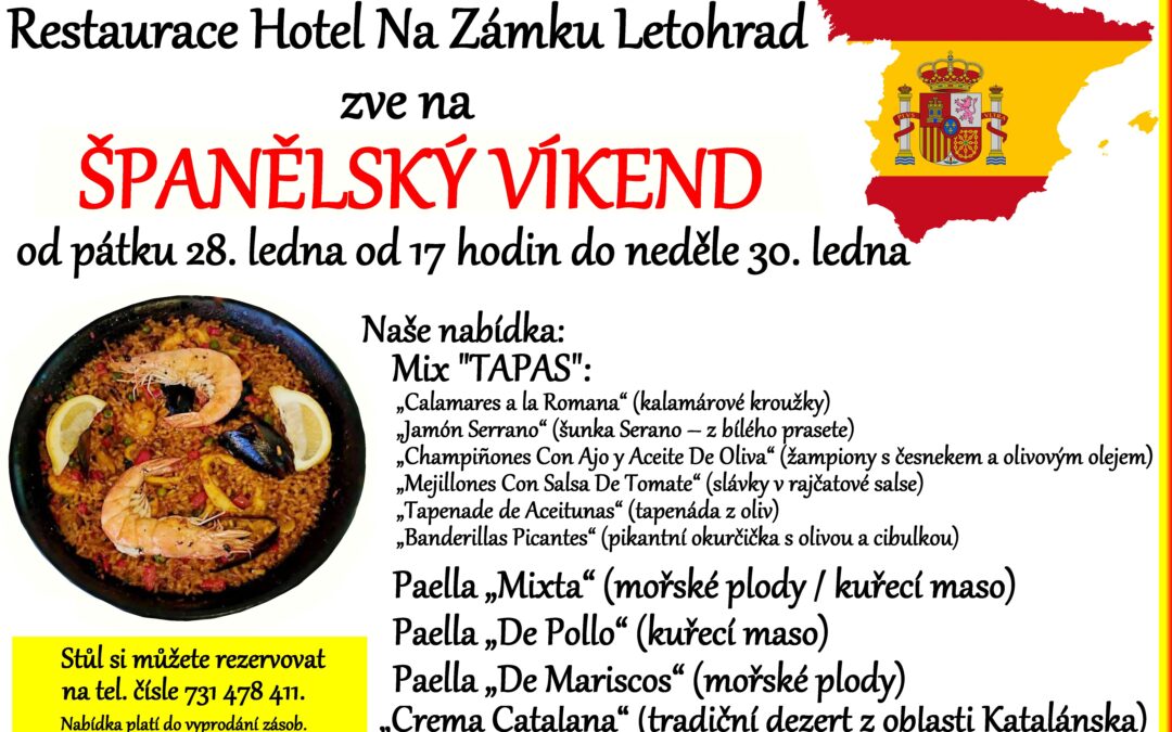 ŠPANĚLSKÝ VÍKEND