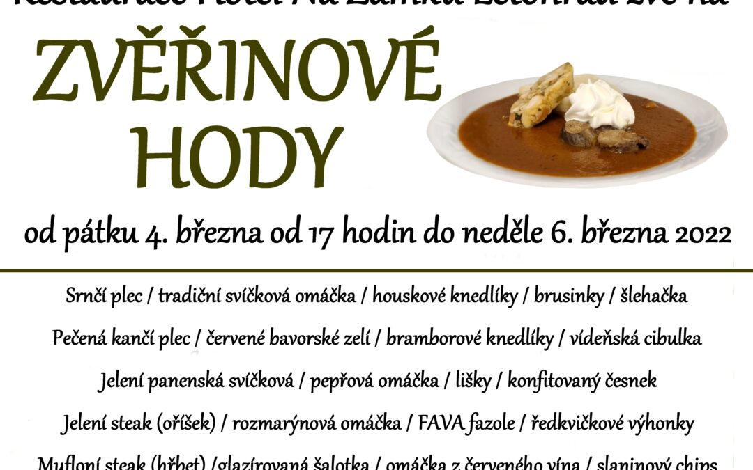 ZVĚŘINOVÉ HODY